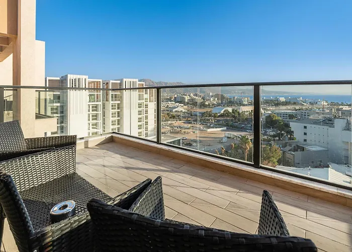 Luxury Suite Apartment With Sea View #56 By Hashdera Eilat